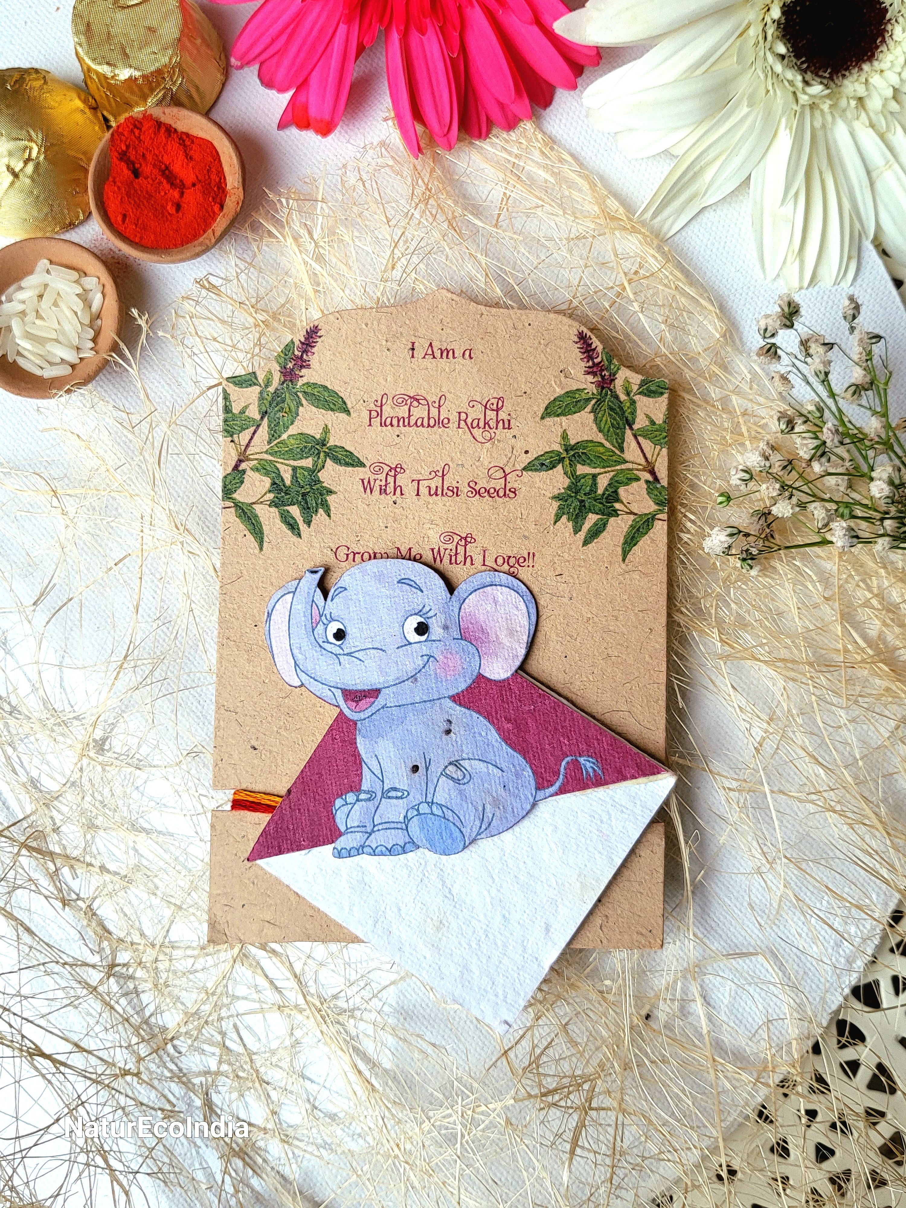 "Millenials - Alpha" Plantable Rakhi 1