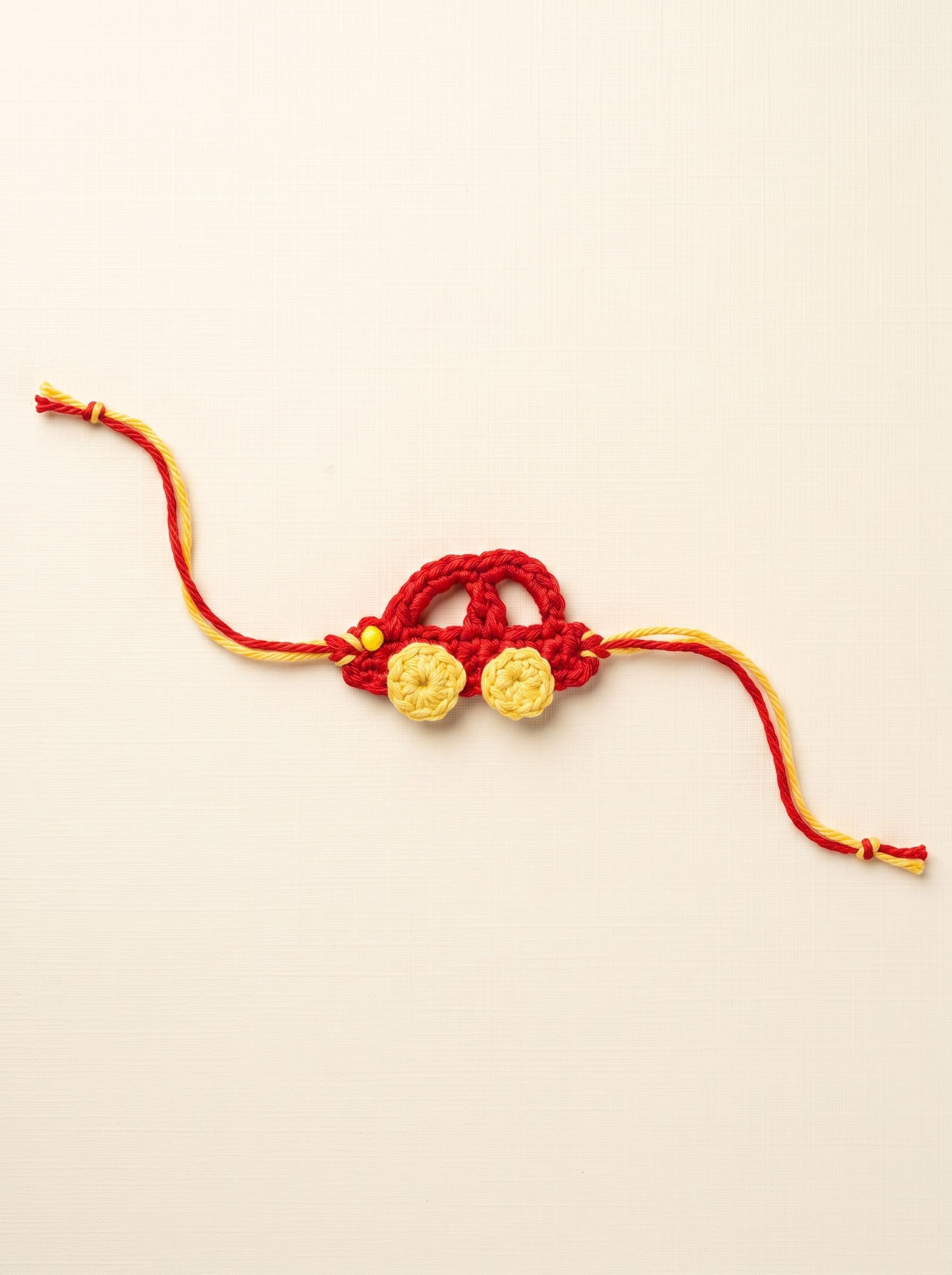 Car Crochet Kids Rakhi