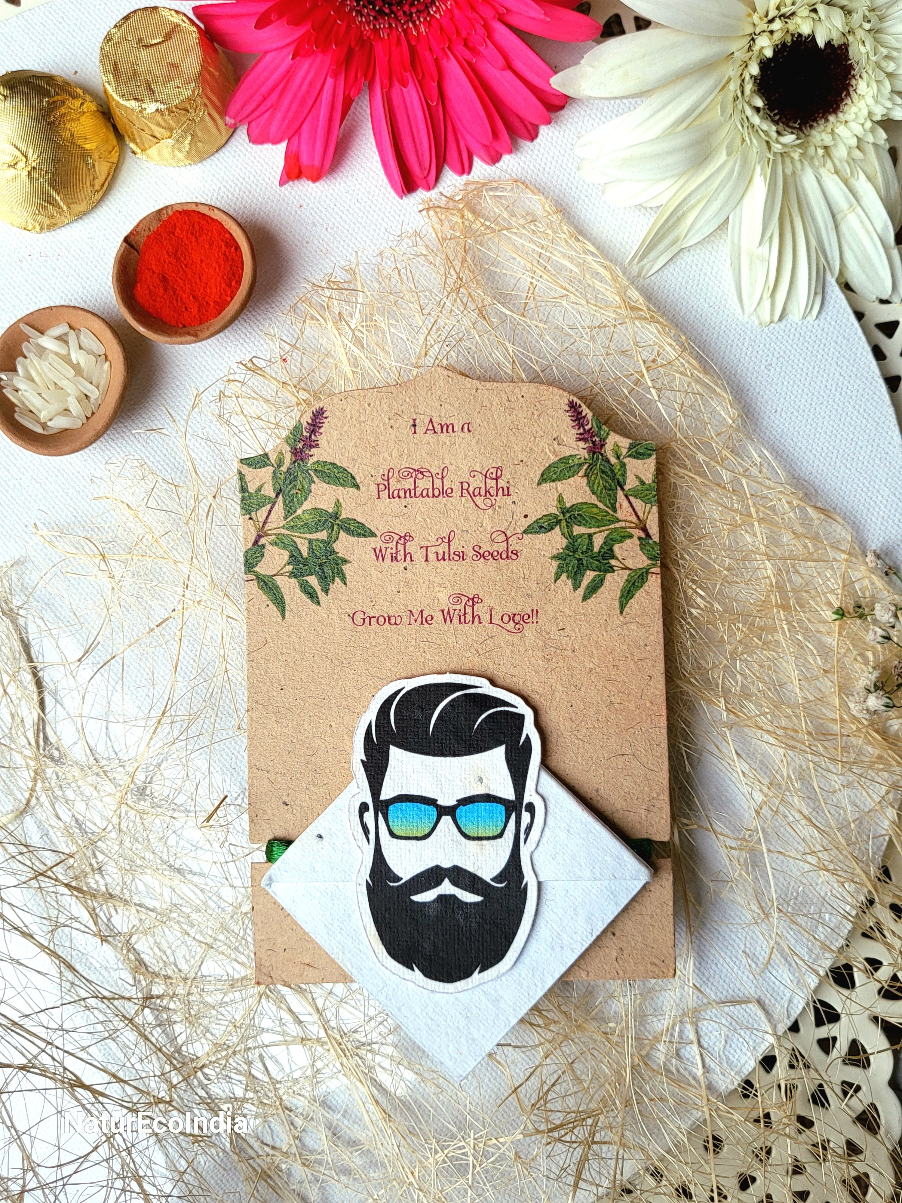 "Millenials - Alpha" Plantable Rakhi 14