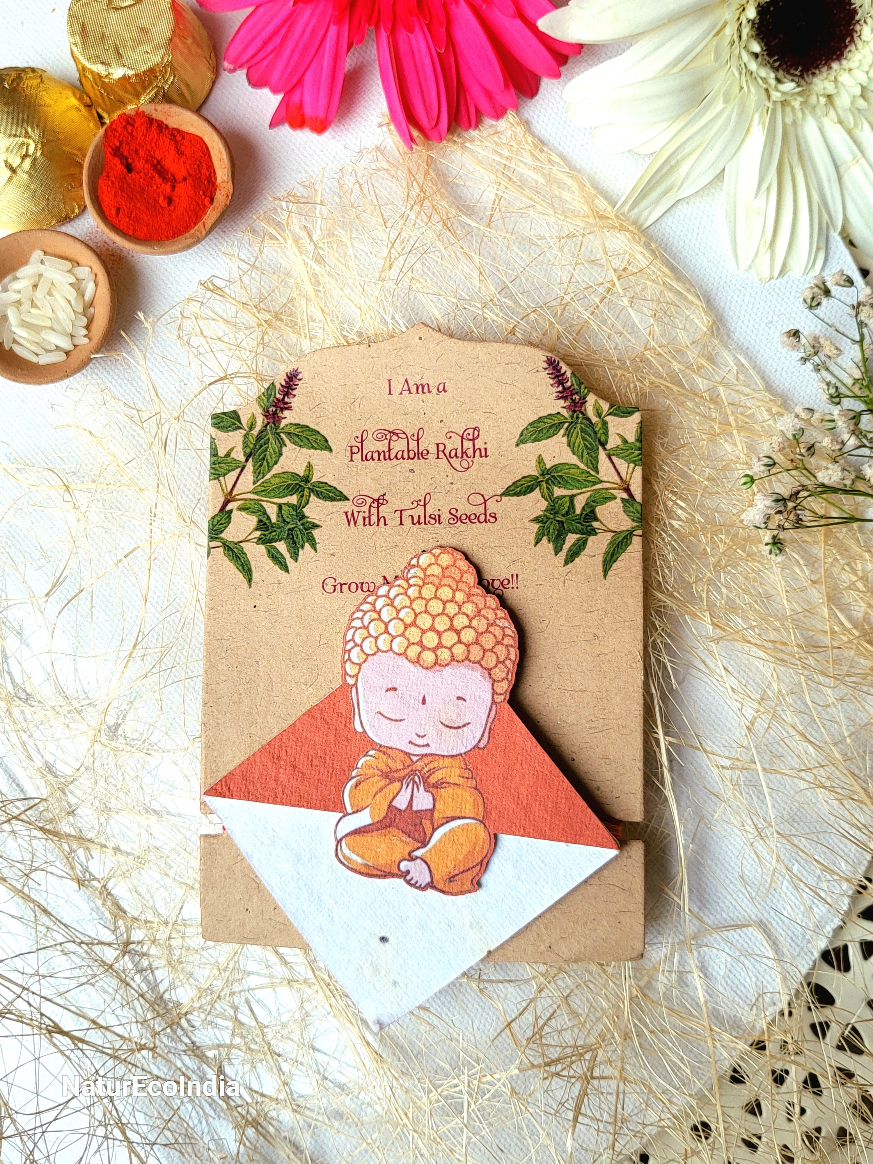 "Millenials - Alpha" Plantable Rakhi 5