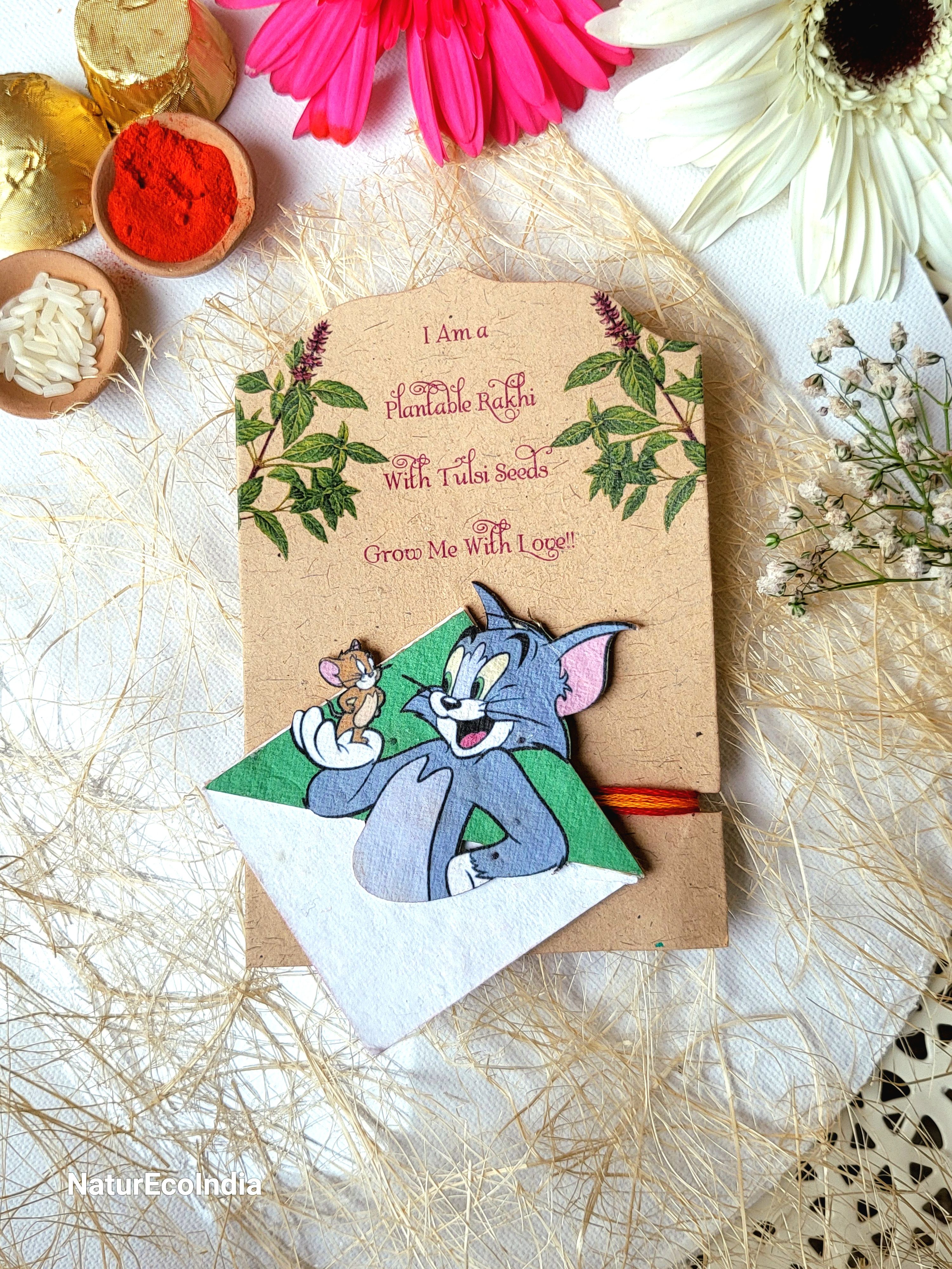 "Millenials - Alpha" Plantable Rakhi 3
