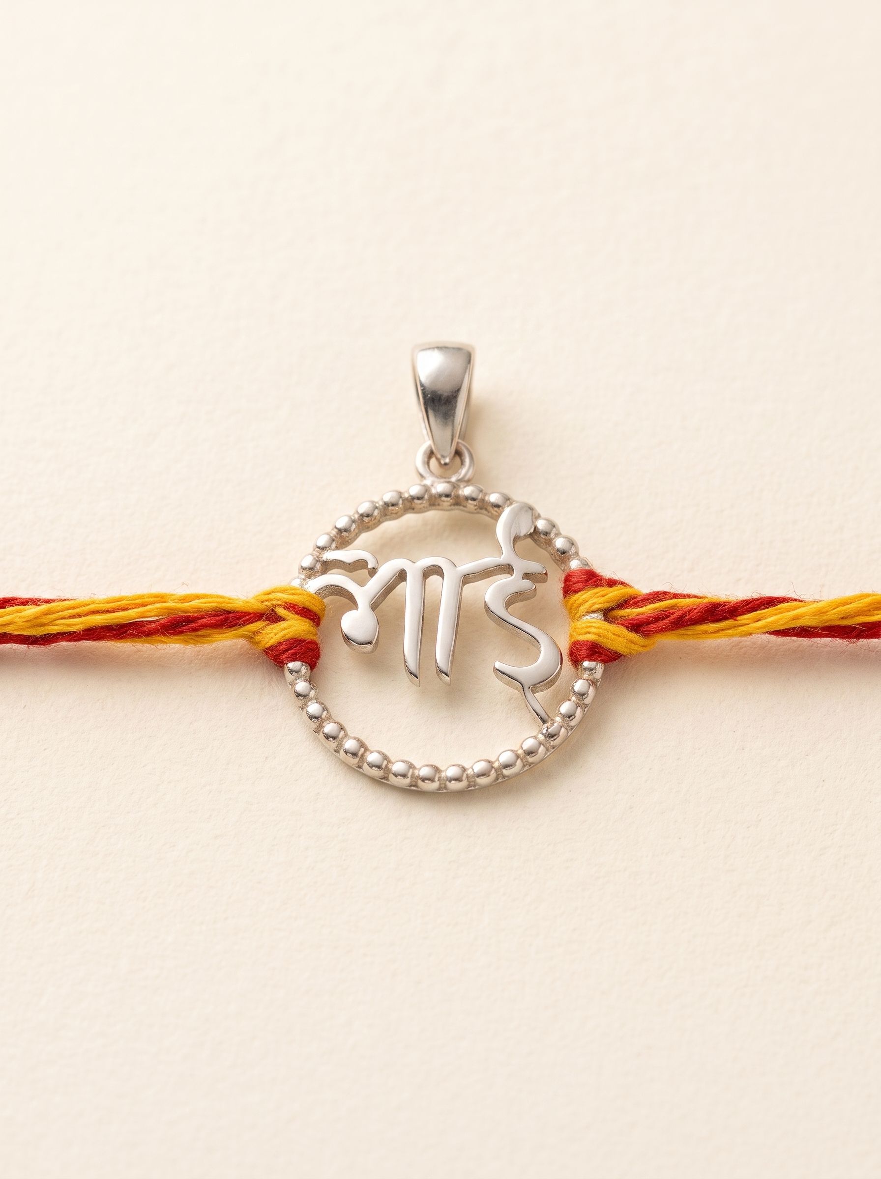 "Bhai" Stylish Pendant Rakhi
