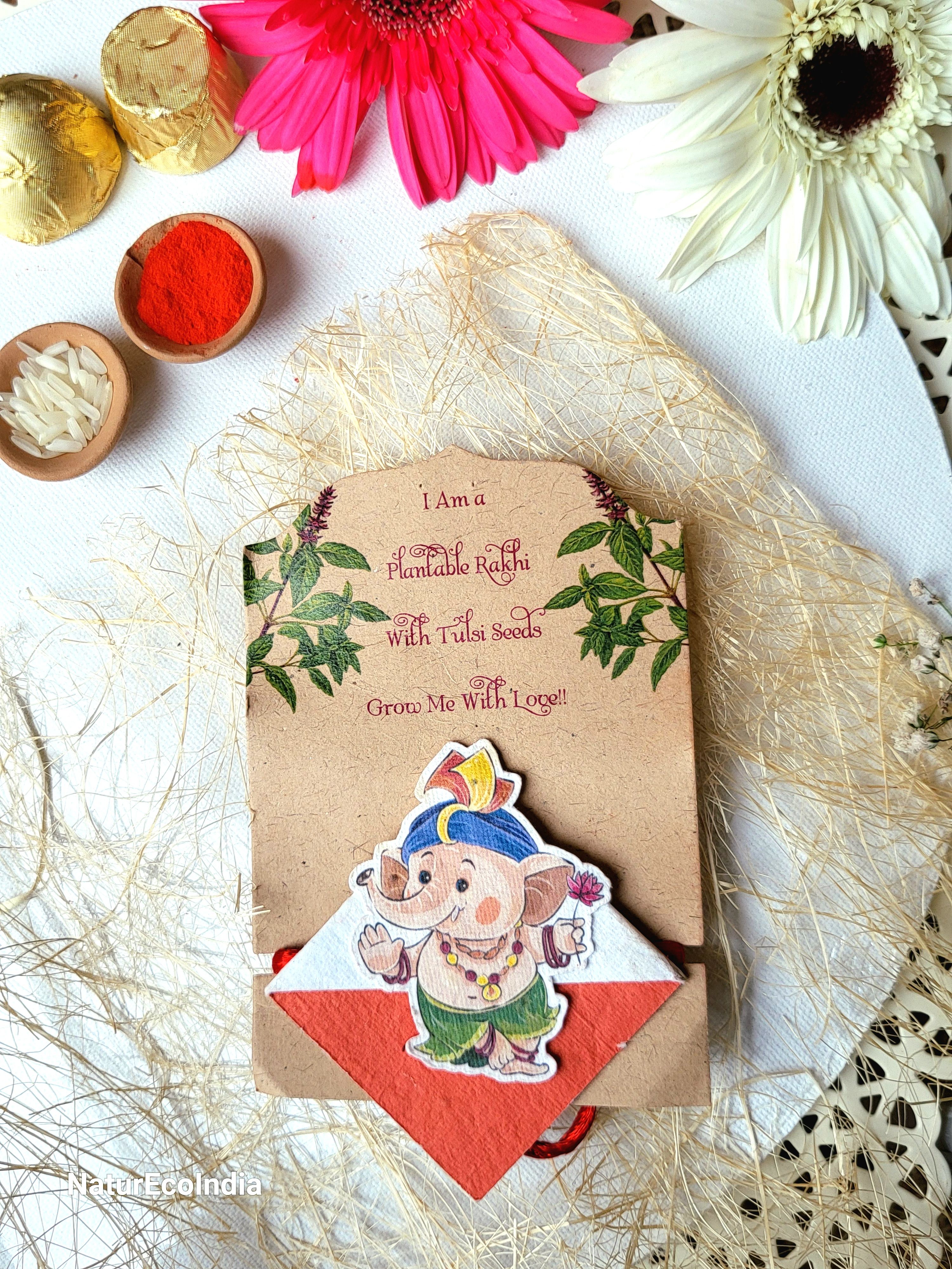 "Millenials - Alpha" Plantable Rakhi 13
