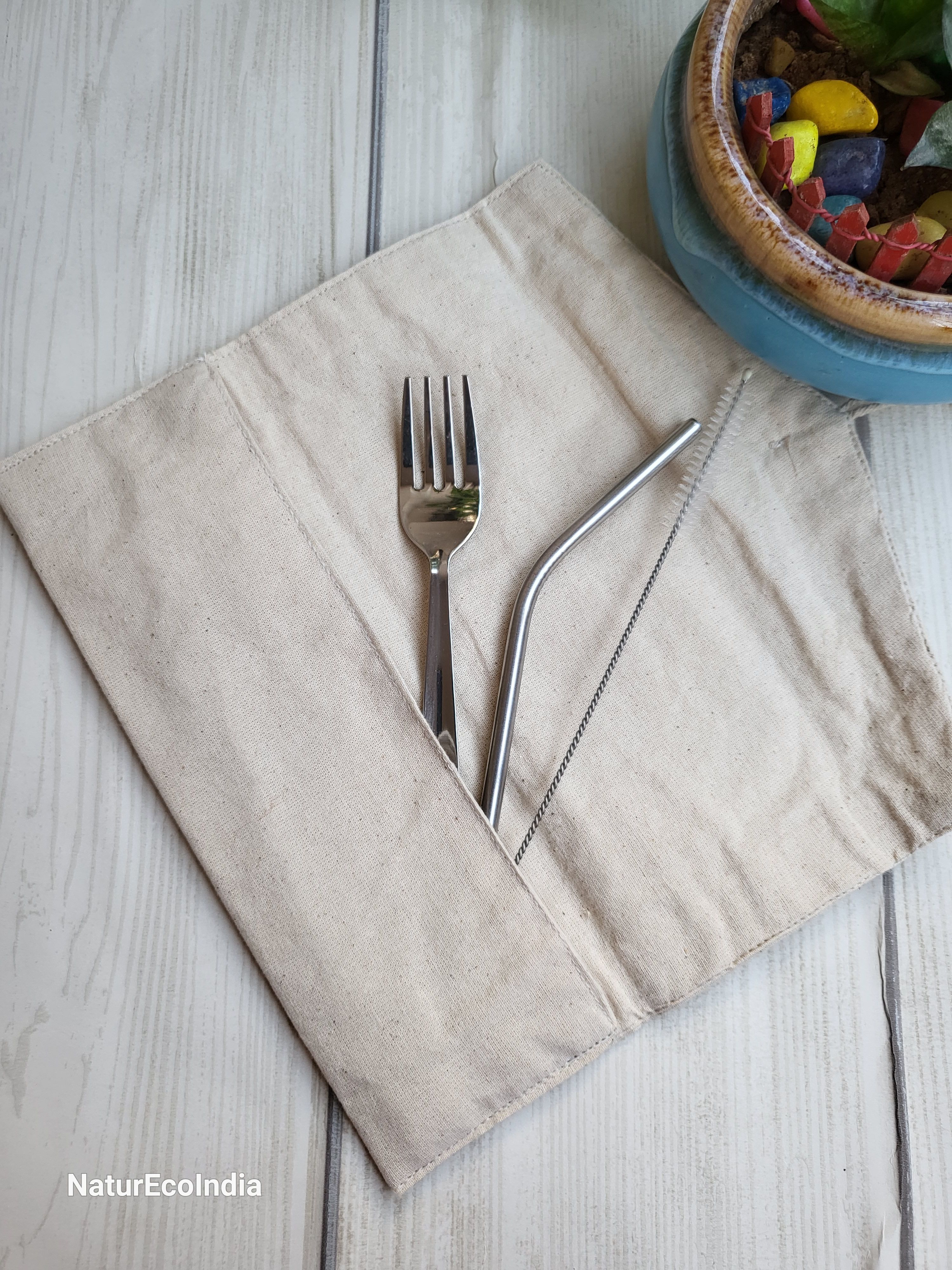 Multi-Purpose Pouch With Cutlery