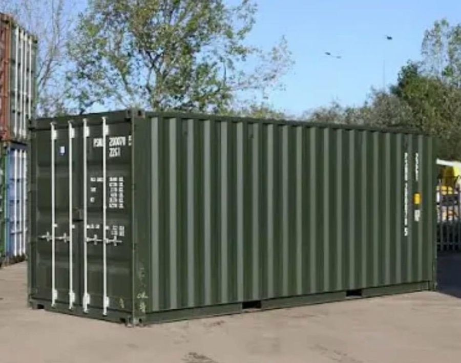 Container storage at Tysall Farm Estate