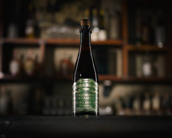 Ruthless Rye pouring from bottle into glass