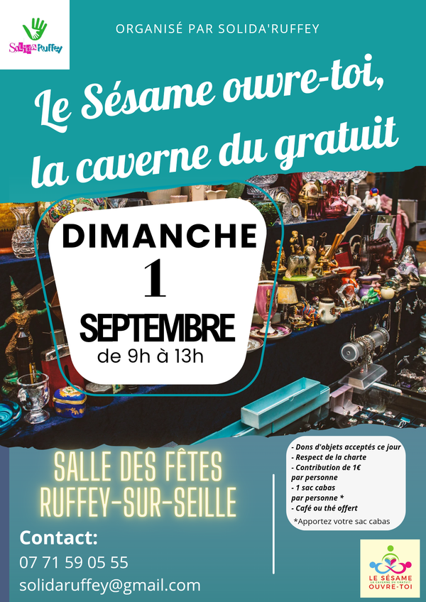 Affiche de l'ouverture de la caverne du gratuit