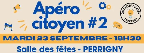 Affiche du collectif citoyen de Perrigny
