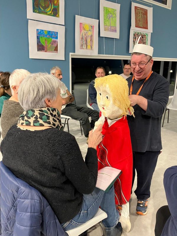 Alice présentée à la troupe du TPM