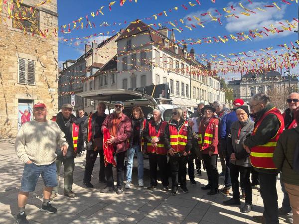 Place de la Liberté à Lons le Saunier 