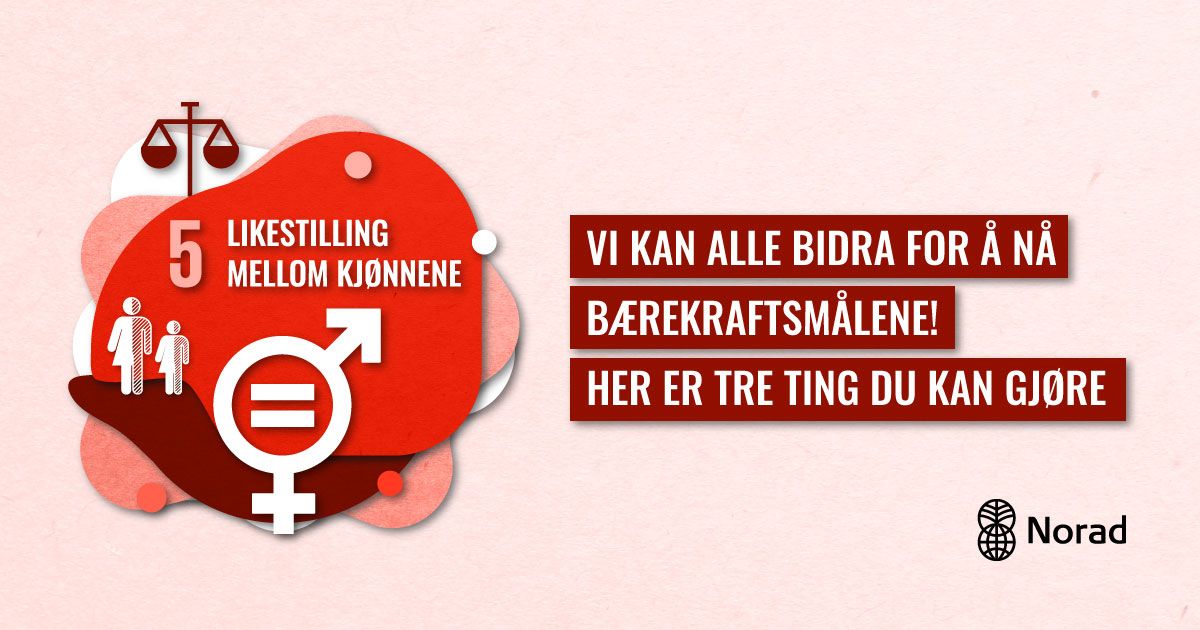 3 Tips Til Hva Du Kan Gjøre For Bærekraftsmål 5 