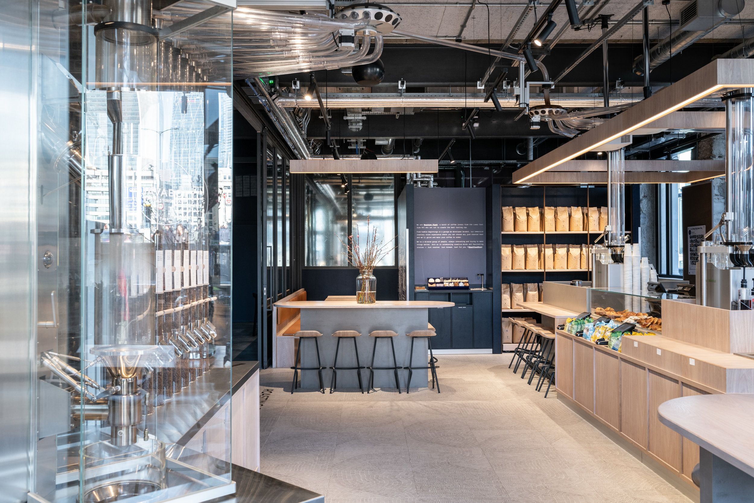 Roasting Plant, Coffee Shop in London