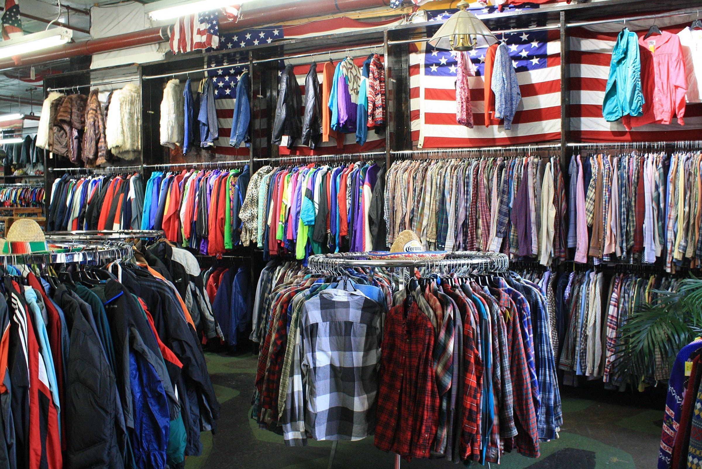 L train vintage hot sale sell clothes