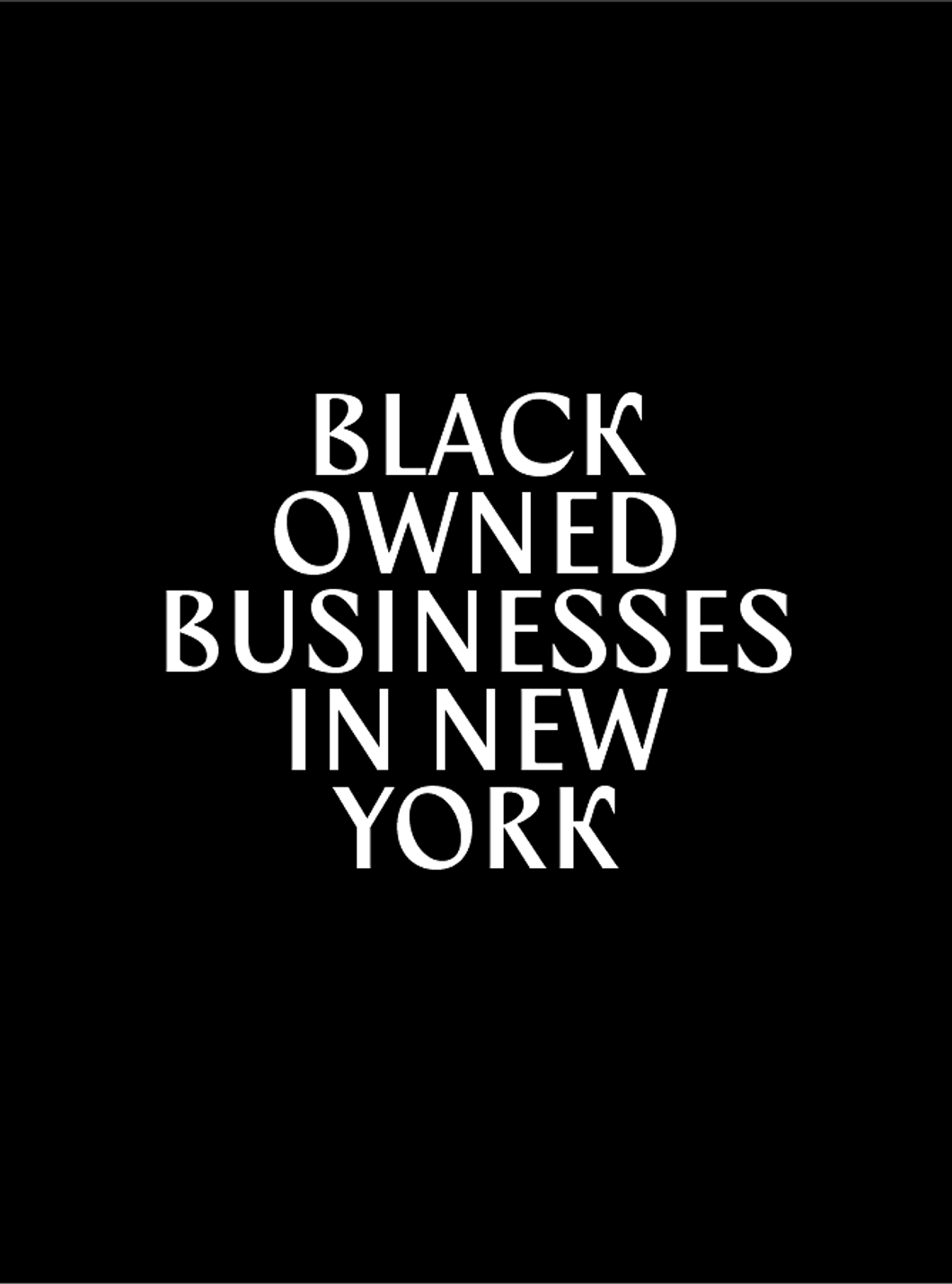 Black-Owned Businesses in New York