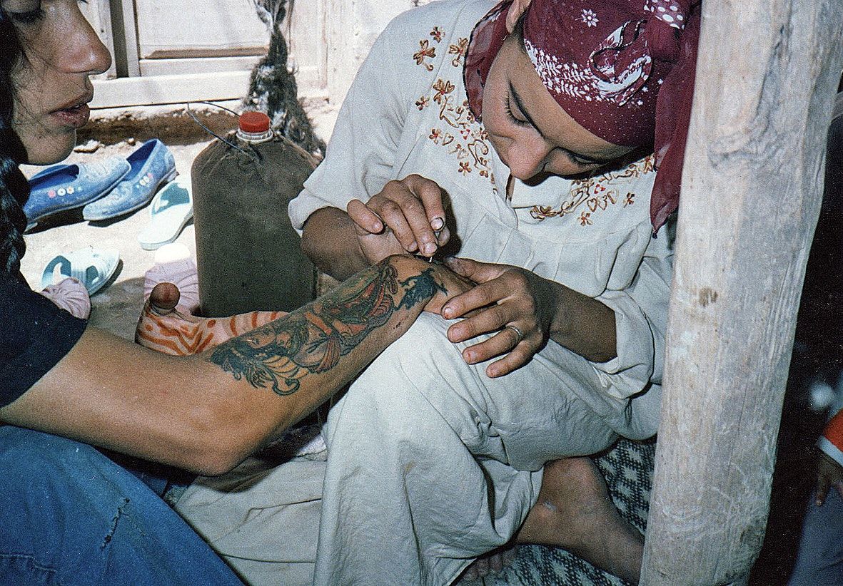 Berber Tattooing in Morocco's Middle Atlas - Felix & Loretta Leu
