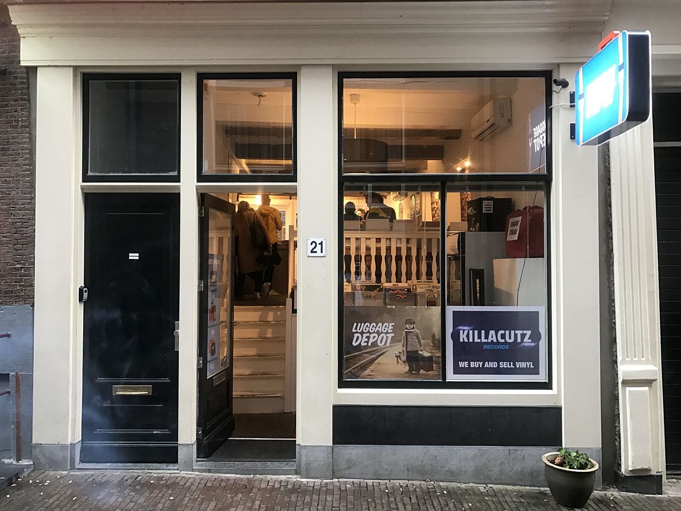 KILLACUTZ Records Amsterdam storefront