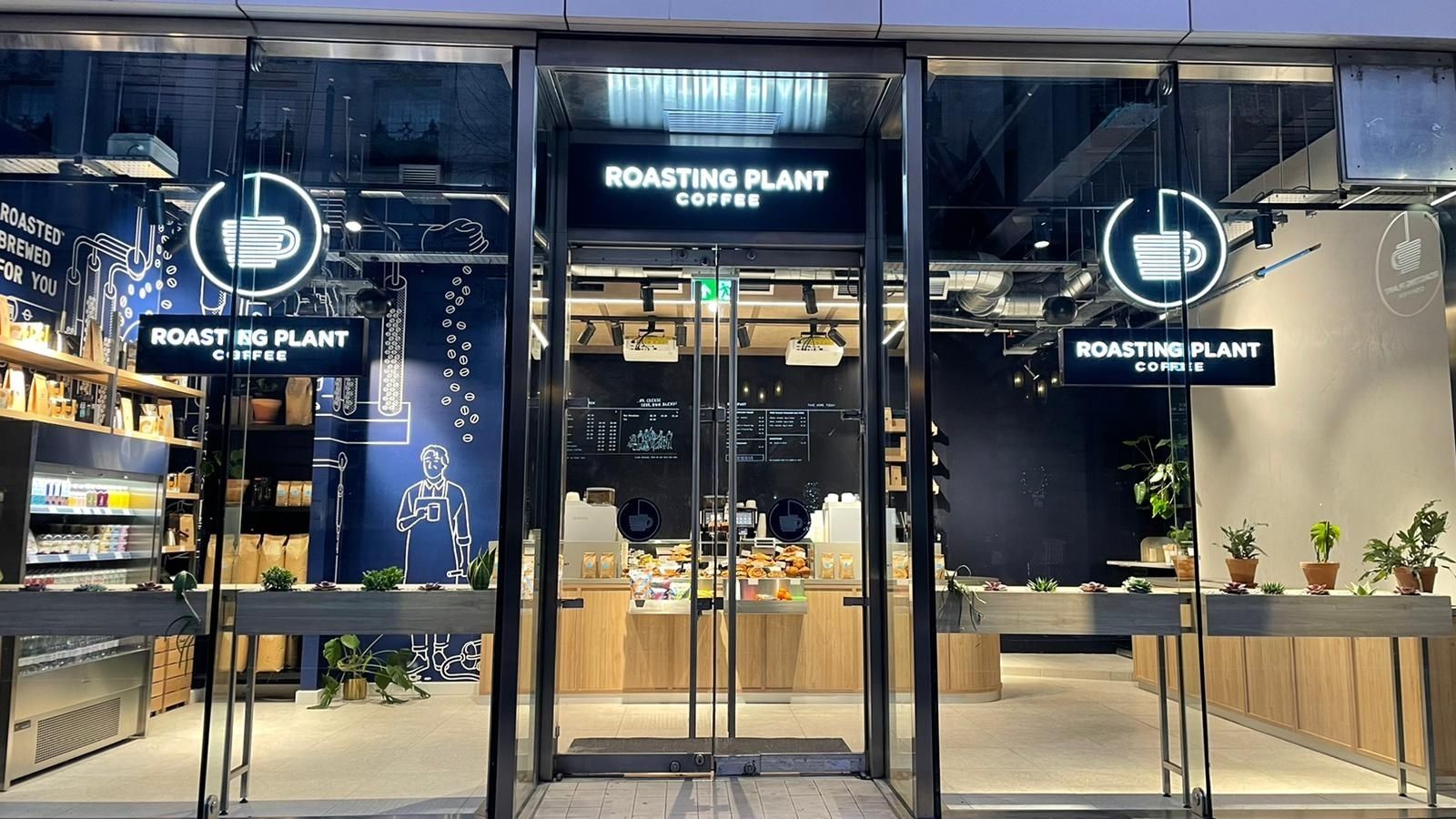 Roasting Plant, Coffee Shop in London