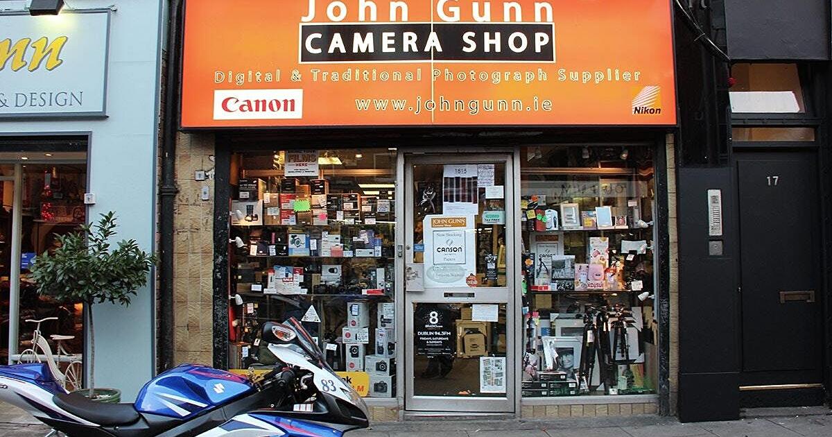 Best Camera Shop in Dublin John Gunn
