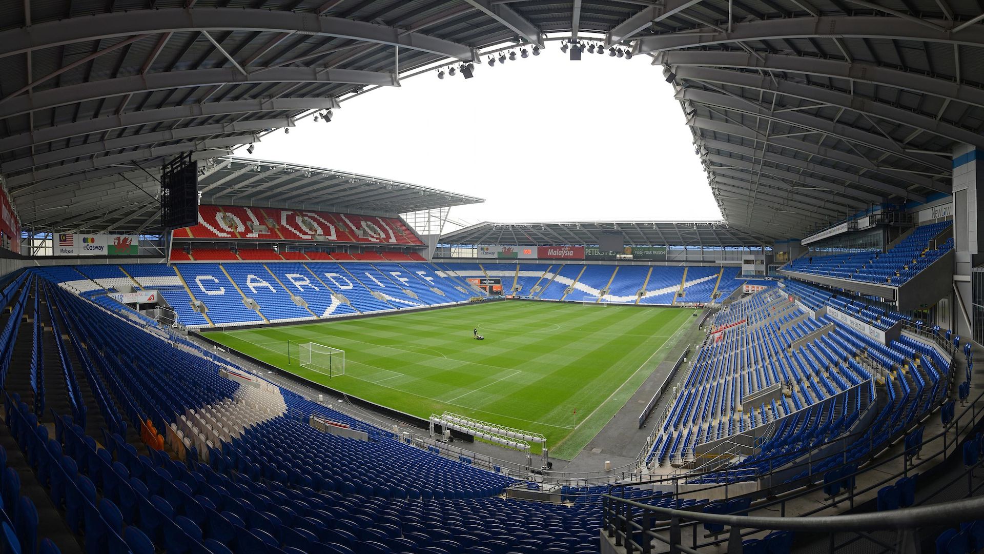Cardiff City Stadium, home to Cardiff City, Wales - Football Ground Map
