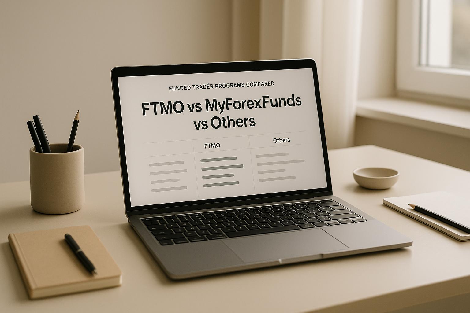 Funded Trader Programs Compared: FTMO vs MyForexFunds vs Others