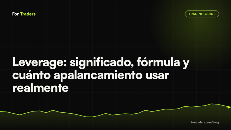 Leverage: significado, fórmula y cuánto apalancamiento usar realmente