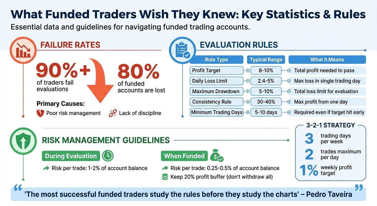 Funded Trading Success Rates and Key Risk Management Rules