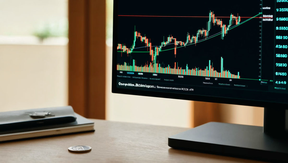 Krok 3: Spočítejte velikost pozice na BTCUSD podle ATR