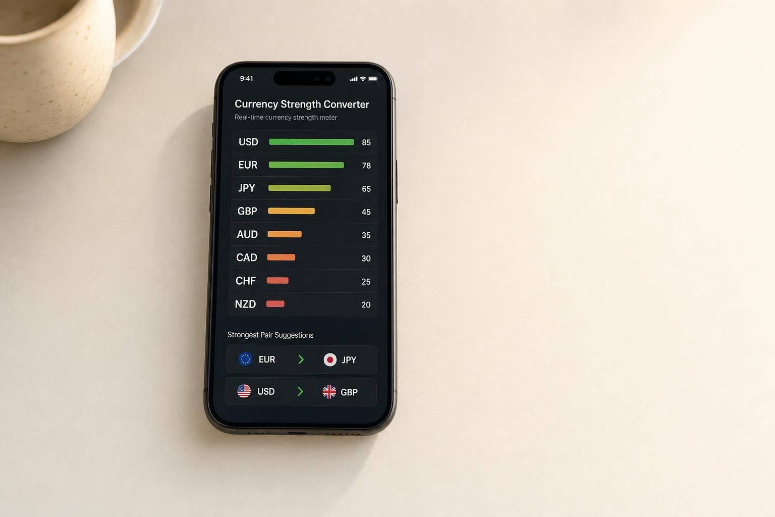 Currency Strength Converter