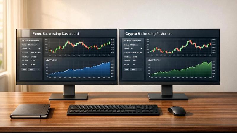 Top Backtesting Tools for Forex and Crypto