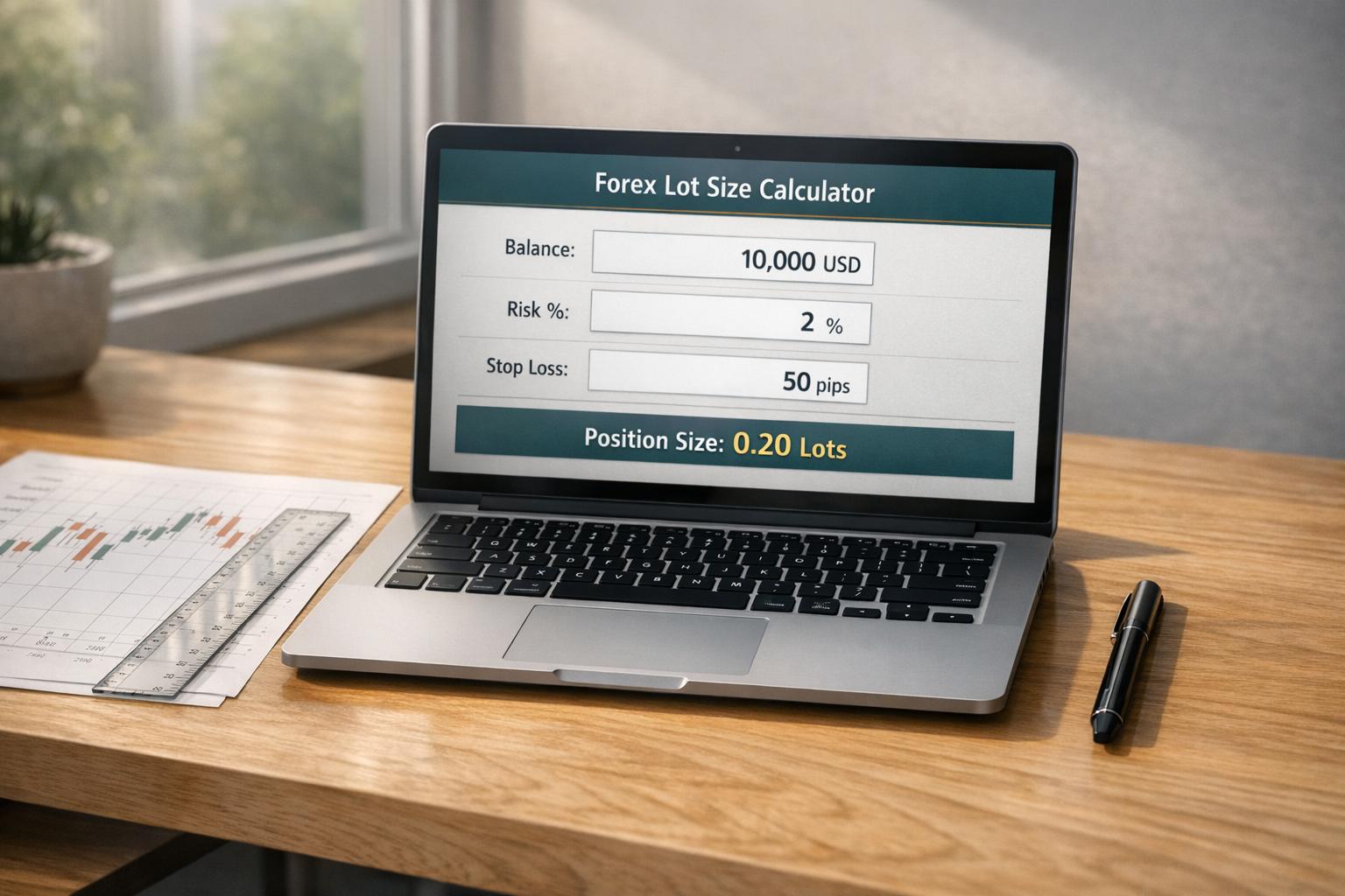 Forex Lot Size Calculator for Precise Trades