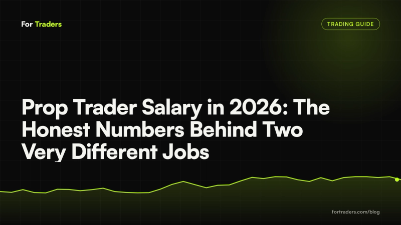 Prop Trader Salary in 2026: The Honest Numbers Behind Two Very Different Jobs