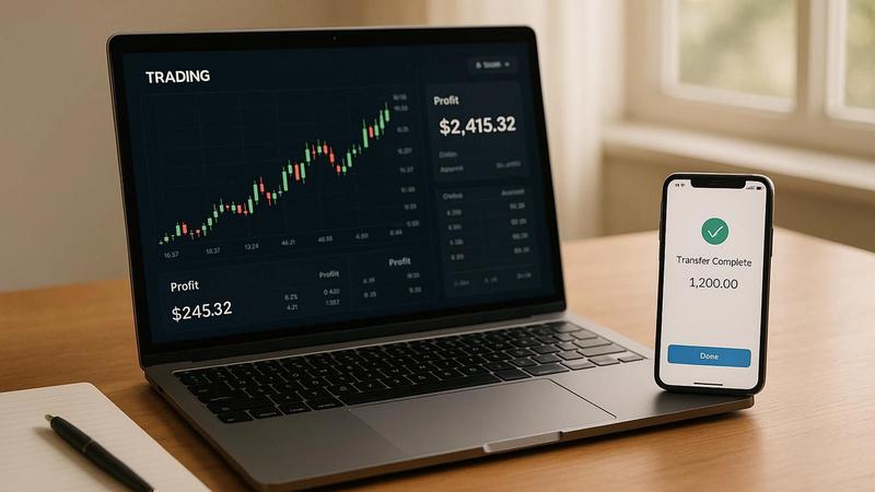 How to Withdraw Profits from a Funded Account