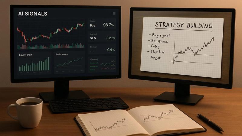 AI Signal Tools vs Manual Strategy Building