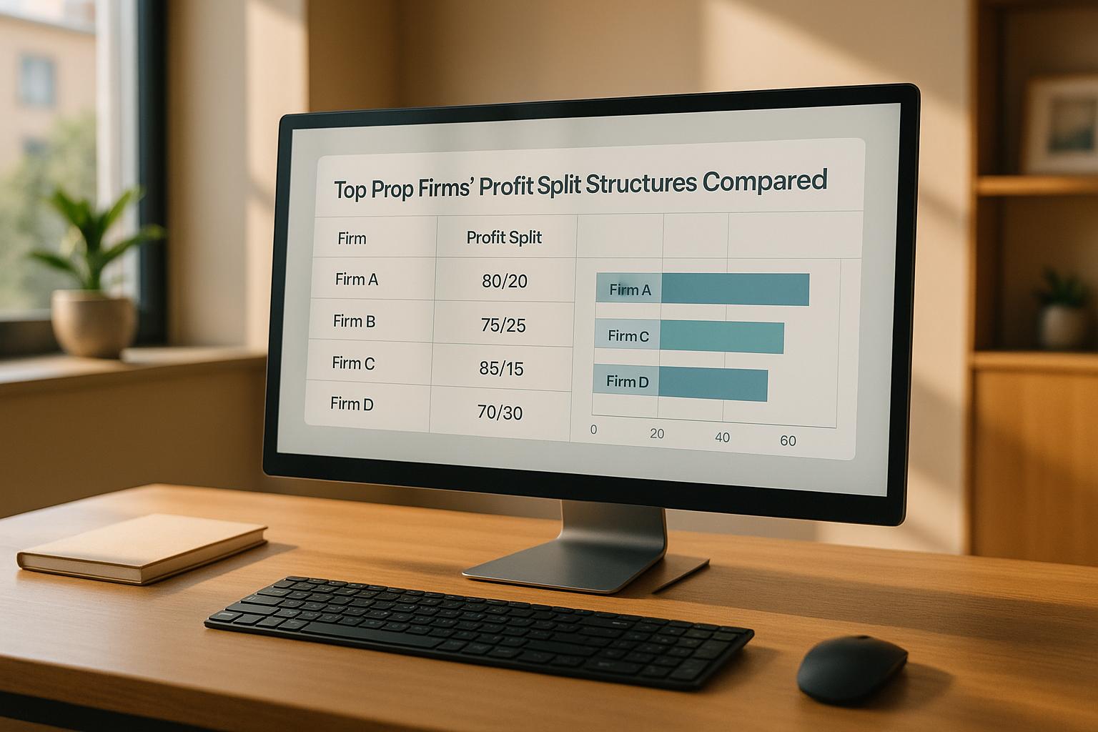 Top Prop Firms’ Profit Split Structures Compared