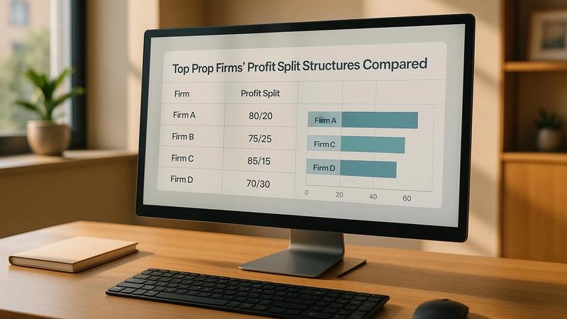 Top Prop Firms’ Profit Split Structures Compared