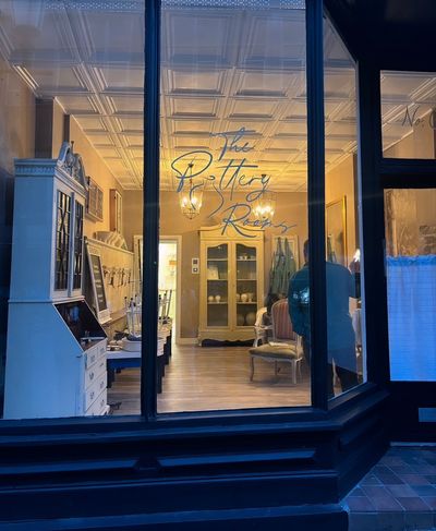 The pottery rooms