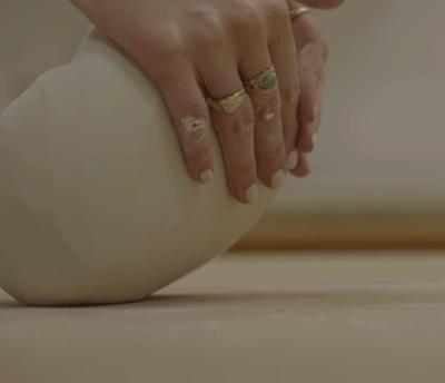 First we prepare the clay 
