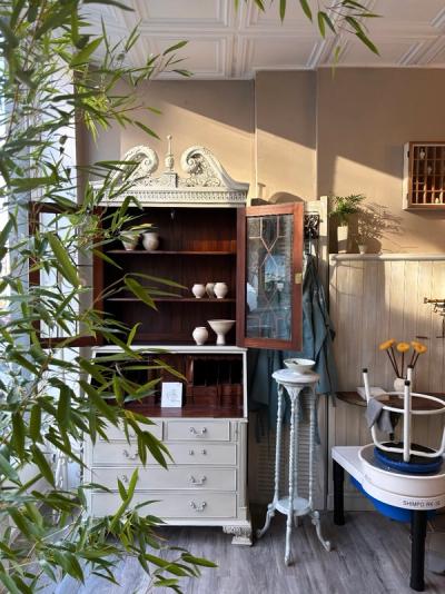 Where you will find both pots and chocolate 
