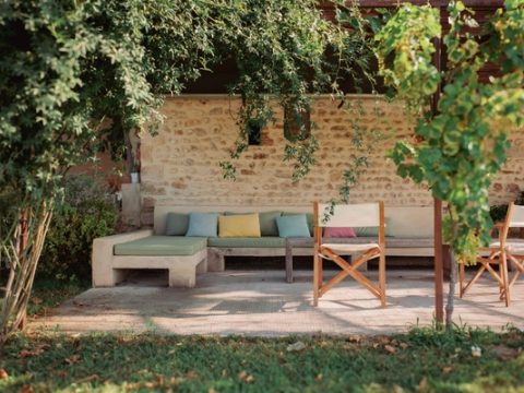 Le jardin et les terrasses