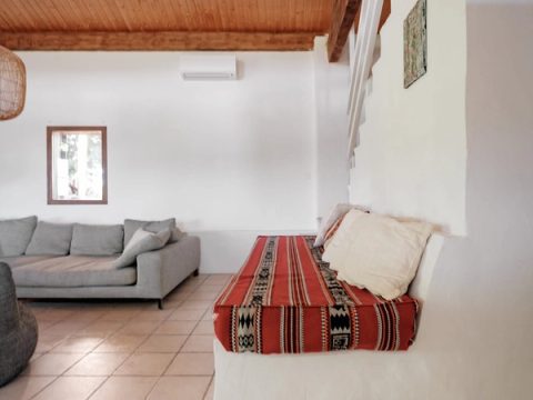 Le salon, vu de la banquette