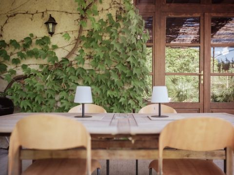 La table sous la treille