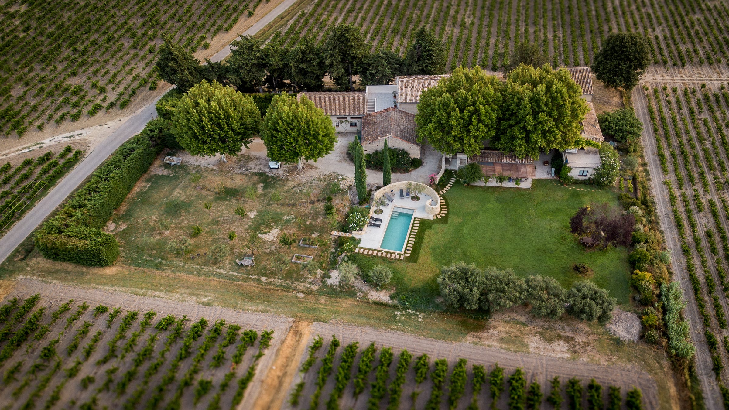 Le domaine à la verticale