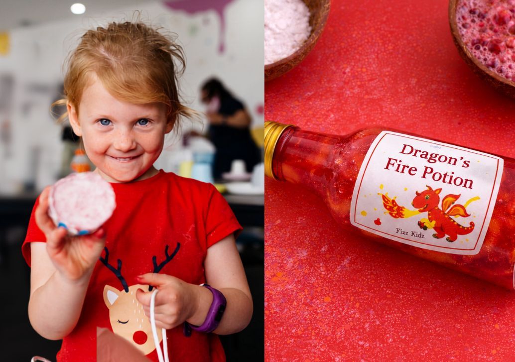 Potion Commotion holiday program creations
