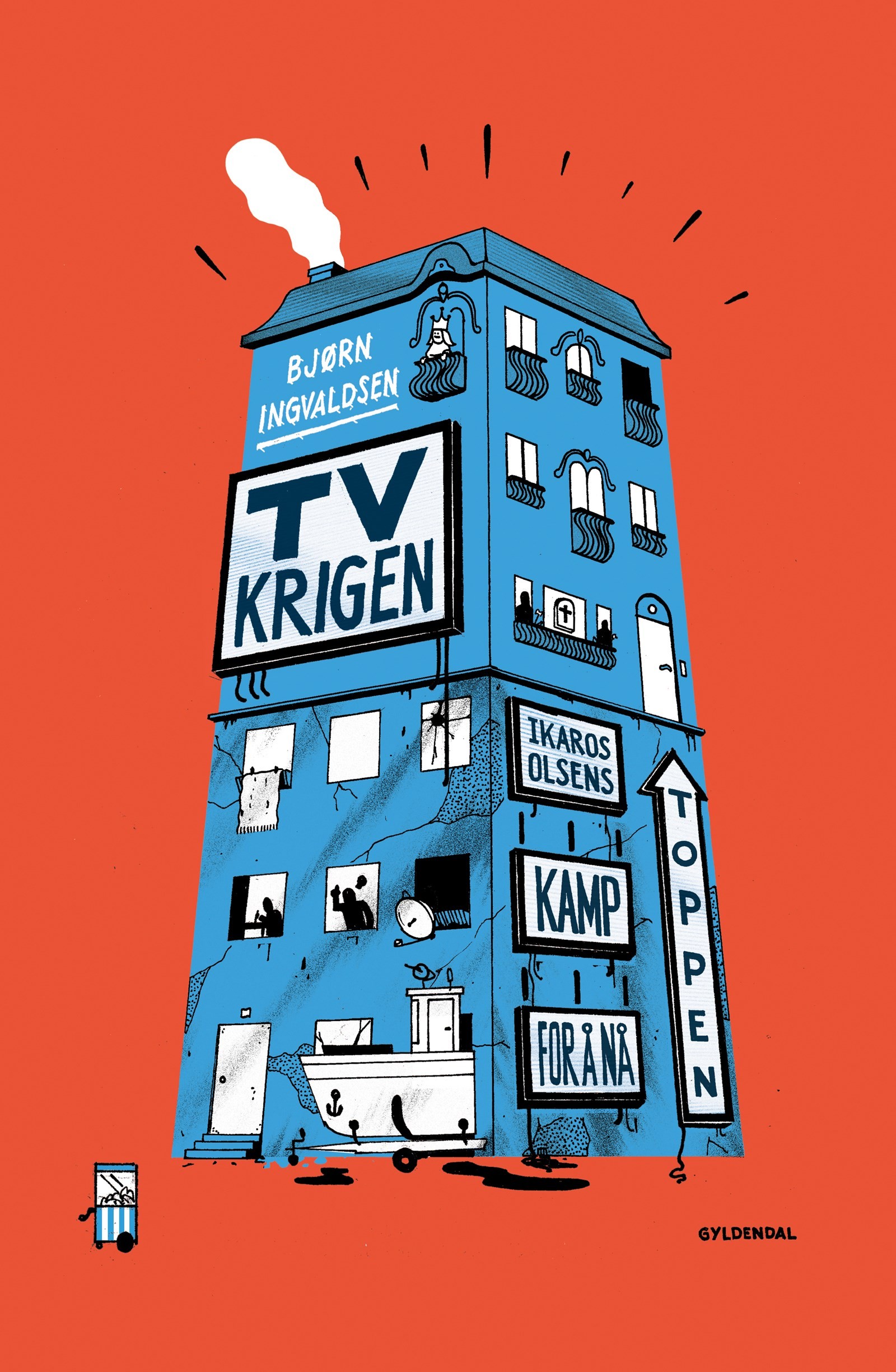Cover of Ikaros Olsen’s struggle to get to the top 2: The TV war