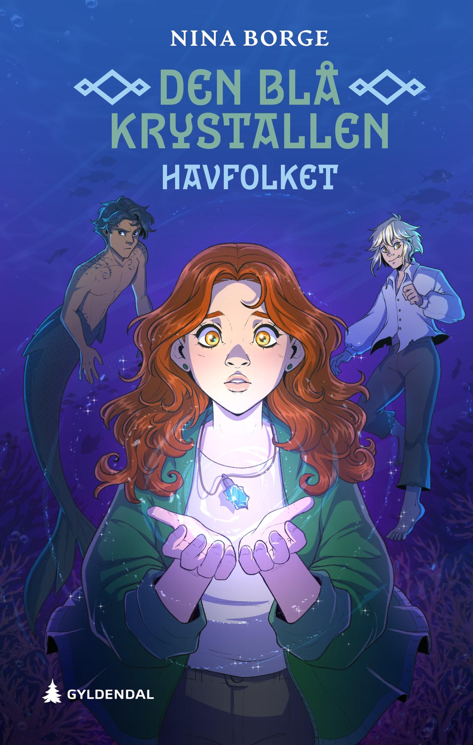 Cover of The Blue Crystal – The Sea People