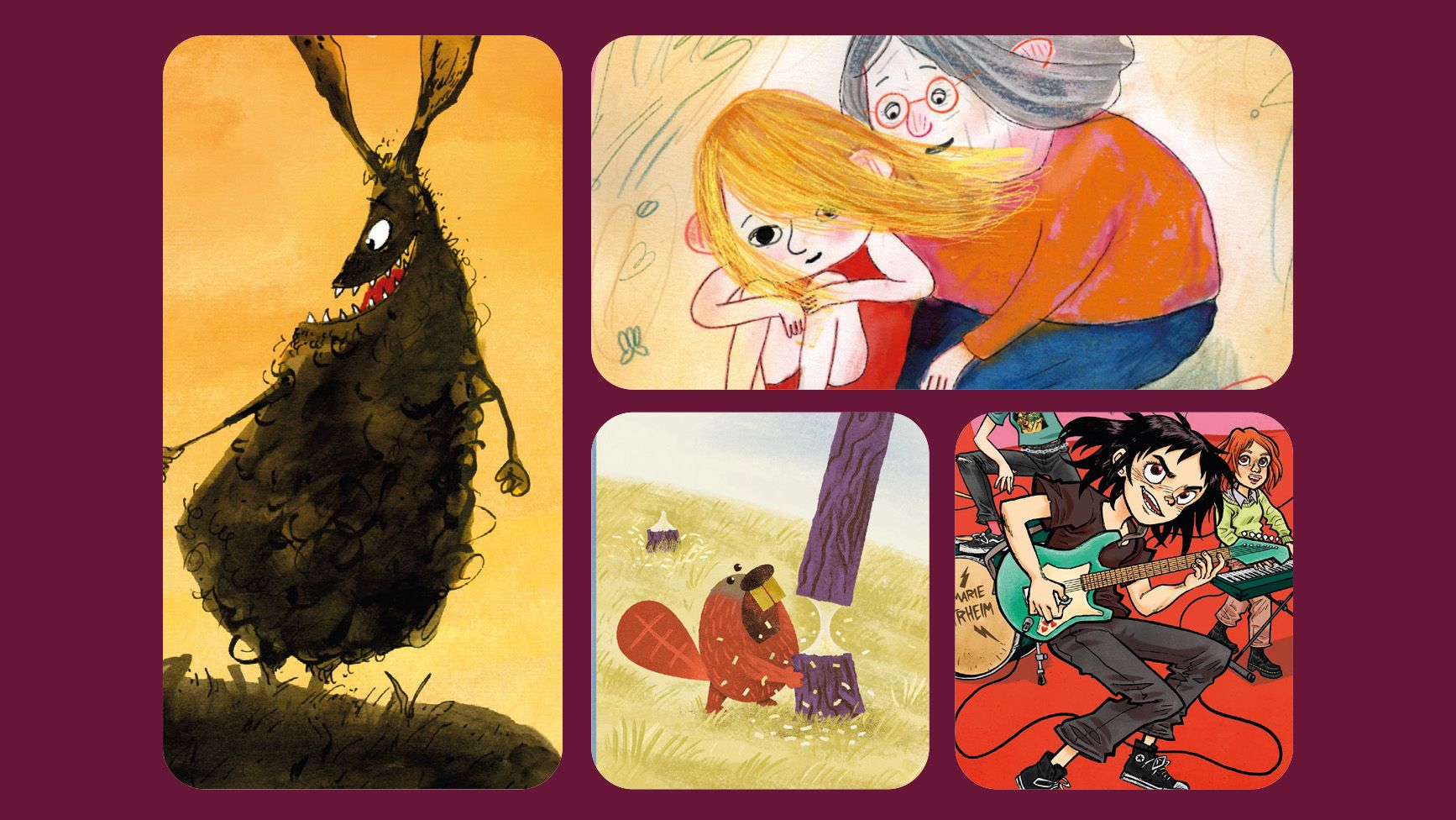 Pictures from book covers