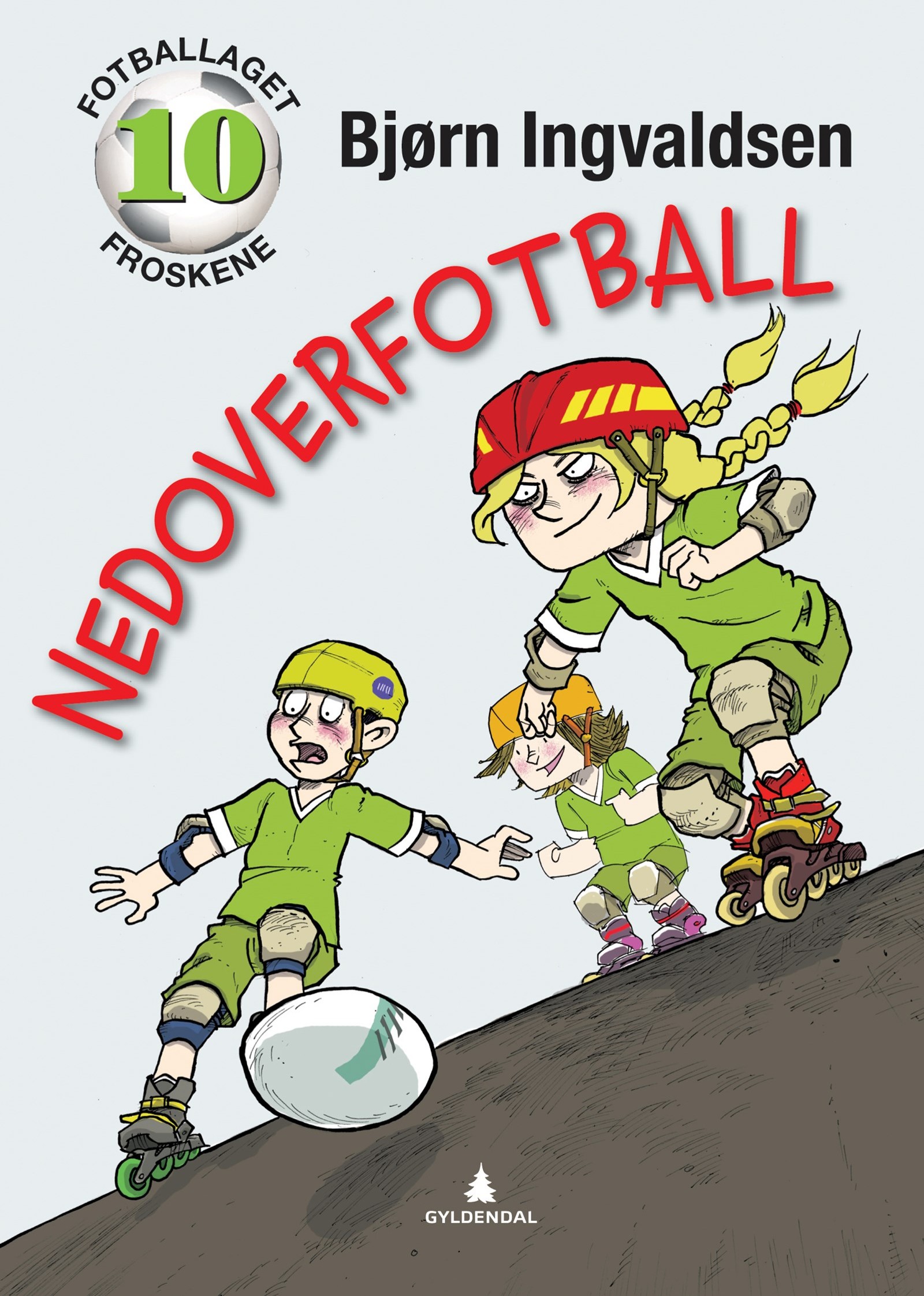 Cover of The Frogs Football Team 10: Downhill Football