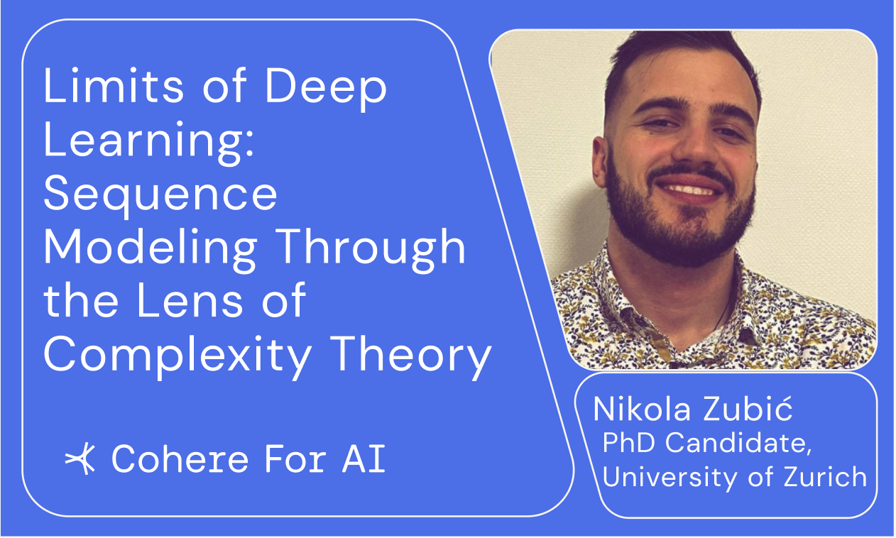 Limits of Deep learning: Sequence modeling through the lens of complexity