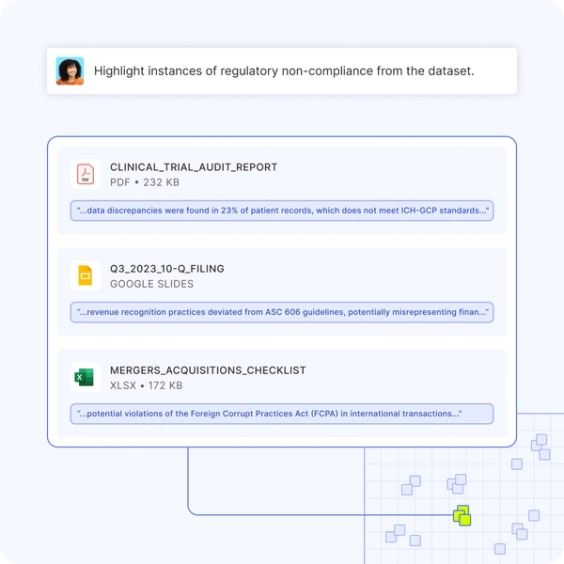 Embed handles high-context business content with precision — from financial filings to healthcare records — surfacing what’s most relevant, not just what matches the query keywords.