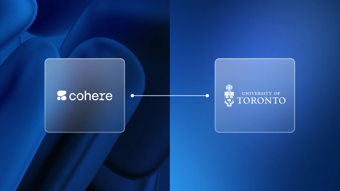 Cohere and University of Toronto logos